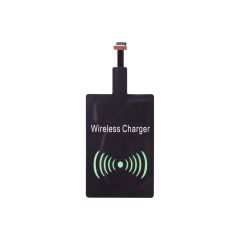 Wireless charging phone adaptor, black, V3948-03