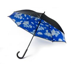 Manual umbrella, blue, V4184-04