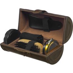 Set di lucido per scarpe, marrone, V4309-16