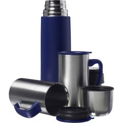 Termo steklenica 500 ml in 2 skodelici 300 ml, modra, V4502-04
