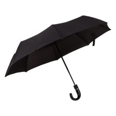 Automatic umbrella Mauro Conti, foldable | Frances, black, V4849-03