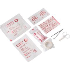 Erste-Hilfe-Set in Tasche, 8 Teile, V5178