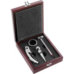 Weinset, 4 Teile, Silber, V5330-32