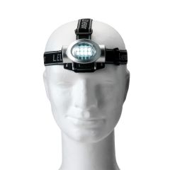 Torcia frontale 8 LED, argento, V5527-A-32