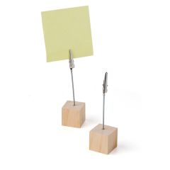 Supporto per foto o appunti in legno, marrone, V5940-17