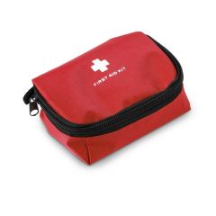 Erste-Hilfe-Set in Tasche, 16 Teile, Rot, V6151-05