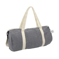 Borsa sportiva e da viaggio in cotone riciclato e poliestere riciclato BRIGHT | Asha, V7288