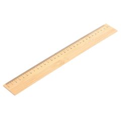 Bamboo ruler | Edwin, brown, V7386-17