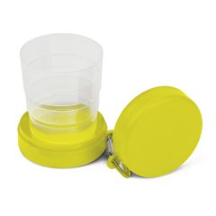 Zložljiva potovalna skodelica 220 ml s karabinom, V7618