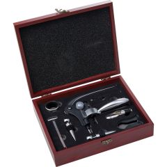 Set za vino, 7 kom., smeđa, V7981-17