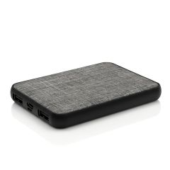 Batteria esterna RPET 5000 mAh | Russo, grigio, V8199-19