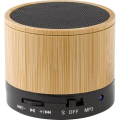 Altoparlante wireless in bambù, marrone, V8300-17