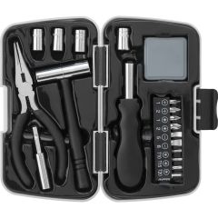 Set di attrezzi 19 pz., grigio, V8742-19
