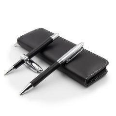 Set da scrittura, penna a sfera e penna roller ball, V9354