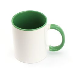 Keramiktasse 350 ml, Grün, V9504-06