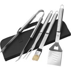 Barbecue set, black, V9655-03