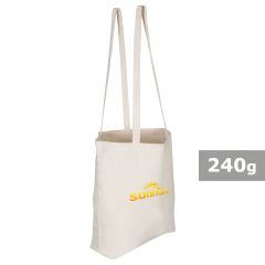Cotton shopping bag | Ameer, beige, V9859-20