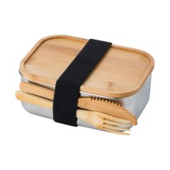 Lunch box 600 ml, brown, V9927-16