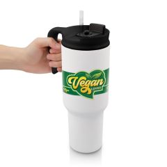 Termo šalica 1100 ml Air Gifts s ergonomskom drškom | Ony, bijela, VA094-02