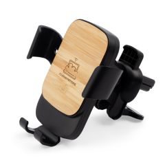 Supporto per telefono mobile Gravity per auto, caricabatterie wireless 15W | Amberle, nero, VA107-03