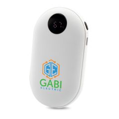 Power bank 5000 mAh with hand warmer | Kael, white, VA110-02