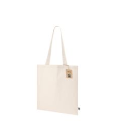 Cotton shopping bag, beige, VA320-20