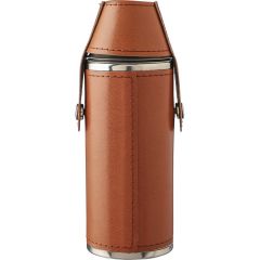 Hip flask 230 ml, rjava, VA428-16