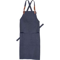 Kitchen apron, blue, VA471-04
