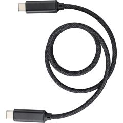 Charging and data transfer cable, black, VA476-03