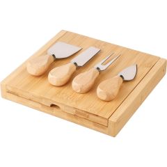 Set di formaggi in bambù, marrone, VA512-16