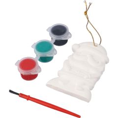 Babbo Natale per pittura, colori e pennello, misto, VA578-00