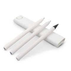 Writing set, pencil and 2 pens | Scritero, Weiß, VA973-02