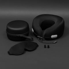 Travel set, 3 pieces Upperlane, Schwarz, VA978-03