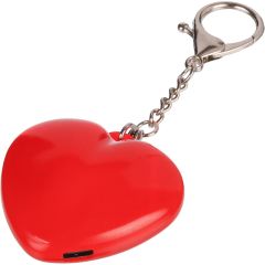 Heart-shaped keyring, LED lamp, VB319