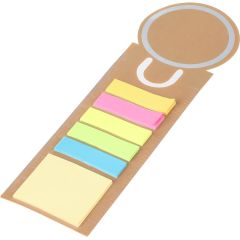 Porta memo, note adesive, segnalibro, quaderno, righello, VB329