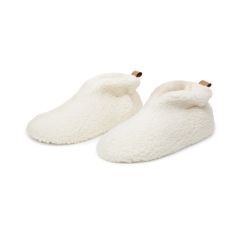 VINGA Santos RCS pantofole accoglienti in pet riciclato, bianco, VG478-19
