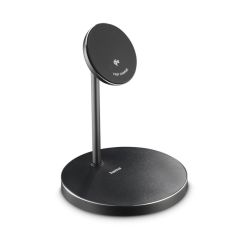 Magnetic wireless charger 15W Hama, black, VH036-03