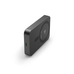 Magnetic power bank 10000 mAh Hama, black, VH037-03