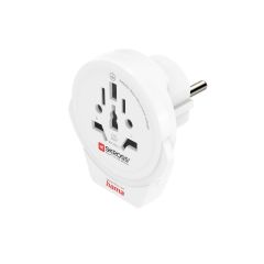 Travel adapter Skross for Hama USB, bijela, VH049-02