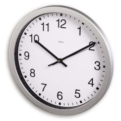 Wall clock Hama Mallorca, silver, VH055-32