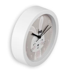 Desk clock with alarm for children Hama Happy Dino Maui Lovely Bunny, beige, VH061-20