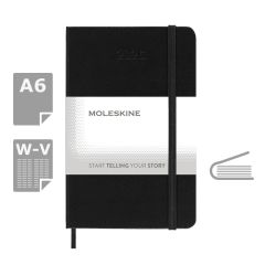 MOLESKINE dnevnik, crno, VM296-03-2027