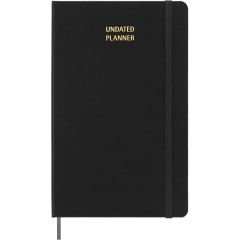 MOLESKINE UNDATED Planer, Schwarz, VM990-03