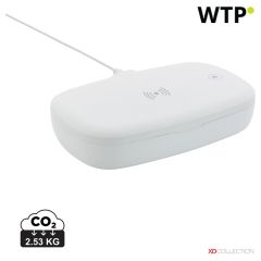 UV-C sterilizacijska škatla z 5W brezžičnim polnilcem, bela, XDP301.113