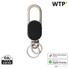 Keyfinder Dual keychain with worldwide locating, black, XDP301.1601