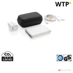Surge RCS recikliran PET 20W tip C 3-delni polnilni set, črna, XDP301.2601