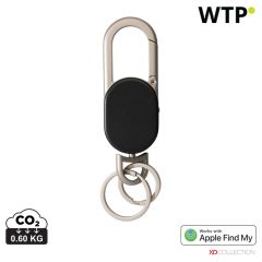 Keyfinder keychain with worldwide locating and USB C, black, XDP301.6301