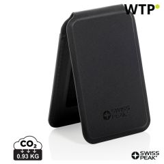 Magstand RCS recikliran PU magnetski telefon denarnica s stojalom, črna, XDP301.7501