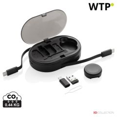 Chargevix RCS rplastic Multi-functional 60W charging set, Schwarz, XDP302.9001