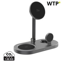 Quantum RCS ultra-fast 25W Magnetic desk wireless Charger, siva, XDP309.1402